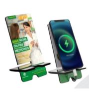 Compact Phone Stand for Desk and Table, Handy Mobile Holder for Office Work, Study Setup and Daily Viewing, Useful Promotional Corporate Gift Accessory for Smartphone Users